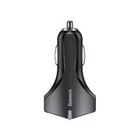 Зарядный комплект Baseus Small Rocket QC3.0 Dual-USB Car Charger CCALL-RK01/RK02