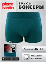 Трусы МУЖ. PC00008 BOXER VERDE 9/4XL(56-58), зеленые