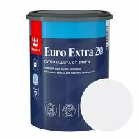 Краска моющаяся Tikkurila Euro Extra 20 RAL 9003 (Сигнальный белый - Signal white) 0,9 л