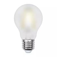 Лампа светодиодная Uniel, Sky LED-A60-8W-WW-E27-FR PLS02WH E27, A60, 8Вт, 3000К