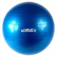 Фитбол LiveUp ANTI-BURST BALL цвет:голубой, размер:55см