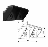 Ручка для ворот выступающая c логотипом DoorHan, арт. DH25131LG