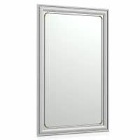 Зеркало 121 металлик, ШхВ 50х80 см, зеркала для офиса, прихожих и ванных комнат, горизонтальное или вертикальное крепление