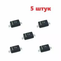 1N4148W T4 диод (5 шт.) SOD-123 FL SMD аналог 1N4148 схема 1N4150 характеристики цоколевка datasheet 1N914 Т4