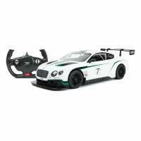 Машина Rastar РУ 1:14 Bentley Contin. GT3 Белая