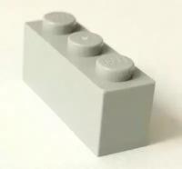 Деталь LEGO 4211428 Кирпичик 1X3 (серый) 50 шт