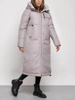 Пальто утепленное молодежное зимнее женское AD59120Sr, 46