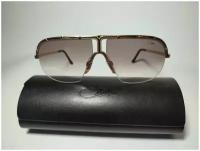 Солнцезащитные очки Cazal, монолинза, оправа: металл, поляризационные