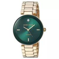 Наручные часы ANNE KLEIN Diamond Dial, золотой, зеленый