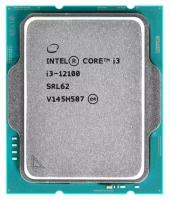 Процессор Intel Core i3-12100 CM8071504651012 Alder Lake 4C/8T 3.3-4.3GHz (LGA1700, L3 12MB, 7nm, UHD graphics 730 1.4GHz, TDP 89W) OEM