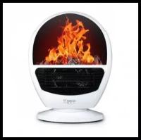 Портативный электрообогреватель Flame Heater (Белый)