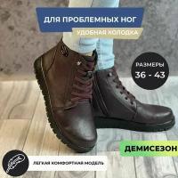 Демисезонные женские ботинки весна осень / 2351