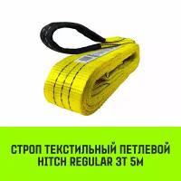 Строп HITCH REGULAR текстильный петлевой СТП 3т 5м SF6 75мм