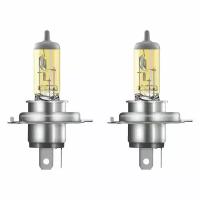 Лампа галогенная Osram Fog Breaker H4 (P43t, T16), 12В, 60/55Вт, 2600К, комплект 2 шт, арт. 62193FBR-HCB