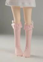 Гольфы Dollmore Mousse Knee Stocking Pink (Мусс розовые для кукол Доллмор 43 см)