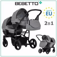 Коляска для двойни Bebetto42 Comfort (2 в 1) 04_CZA