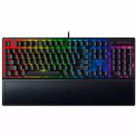 Игровая клавиатура Razer BlackWidow V3 Razer Yellow Switch, black, русская, 1 шт