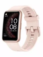 Умные часы Huawei Watch Fit SE Nebula Pink Silicone Strap, розовый