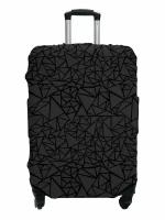 Чехол для чемодана MARRENGO, размер M, серый, черный