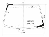 Стекло Лобовое Kia Avella 3/4/5D 96-00 XYG арт. AVELLA LFW/X