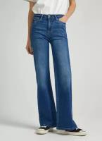 Pepe Jeans London, Брюки женские, цвет: синий, размер: 29/32