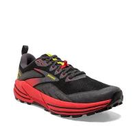 Кроссовки BROOKS Cascadia 16 Black/Fiery Red/Blazing Yellow (US:9,5)