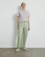 Джинсы мом Gloria Jeans, размер 42/164, зеленый