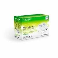 TP-Link TL-PA4020P KIT AV600 Комплект 2-портовых адаптеров Powerline со встроенной розеткой