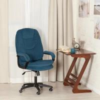 Кресло руководителя Tetchair COMFORT LT (22) флок, синий, 32