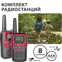 Портативные рации MDI mini RED комплект 2 шт