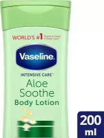 Vaseline лосьон для тела Intensive Care Aloe Soothe, 200 мл