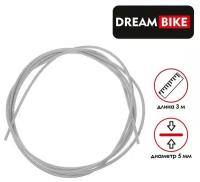 Dream Bike Оплётка троса переключателя Dream Bike, 3 м, d=5 мм, цвет белый