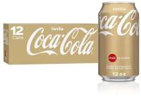 Газированный напиток Coca-Cola Vanilla (США) 0.355 л ж/б упаковка 12 штук