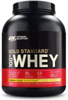 Протеин Optimum Nutrition 100% Whey Gold Standard 2270 г, банан