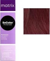 Matrix SoColor Pre-bonded стойкая крем-краска для седых волос Extra coverage, 506Rb темный блондин красно-коричневый, 90 мл