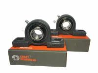 Комплект 2 шт. Подшипниковый узел UCP205 CRAFT BEARINGS