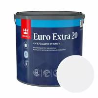 Краска моющаяся Tikkurila Euro Extra 20 RAL 9003 (Сигнальный белый - Signal white) 2,7 л