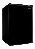 Шкаф холодильный с глухой дверью COOLEQ TBC-145S черный, барный холодильник, однокамерный, мини холодильник