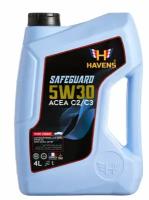 Масло моторное HAVENS Safeguard C2/C3/SP/SN/CF 5W30, 4 литра HS5W30C2C34