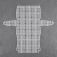 Канва-основа для вышивания сумки, пластиковая, 33,5 × 35,5 см, 2 × 2 мм, цвет белый