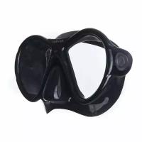 Маска для плавания Salvas Kool Mask, арт. CA550N2NNSTH, закаленное стекло, силикон, размер Senior, черный