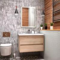 Мебель для ванной комнаты подвесная ART&MAX, FAMILY 100 см Pino Bianco