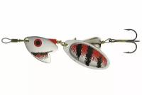 Блесна вращающаяся Mepps TANDEM TROUT, 0, Black/SILVER/Red (блистер)