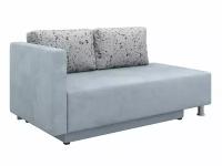 Прямой диван Первый Мебельный Мэдисон Серый принт, велюр Универсальная