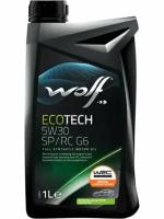 Масло моторное Wolf ecotech 5w30 SP/RS G6 1л. (1047289)