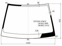 Стекло Лобовое Toyota Premio/Allion 01-04 XYG арт. ZZT240 LFW/X