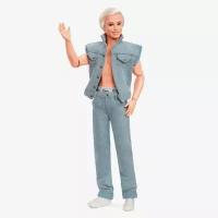 Кукла Barbie The Movie Ken Doll Wearing Denim Matching Set (Барби Фильм Кен в Джинсовом комплекте)