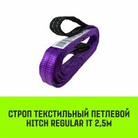 Строп HITCH REGULAR текстильный петлевой СТП 1т 2,5м SF6 30мм