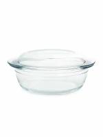 Стеклянная кастрюля Pyrex ESSENTIALS 3.2 л 23 см круглая с крышкой