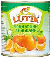 Мандарины Lutik дольками в сиропе 314 мл